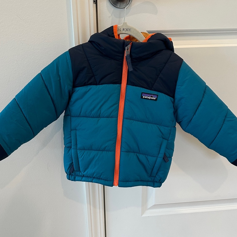 Patagonia Teal and Navy Kids' Jacket